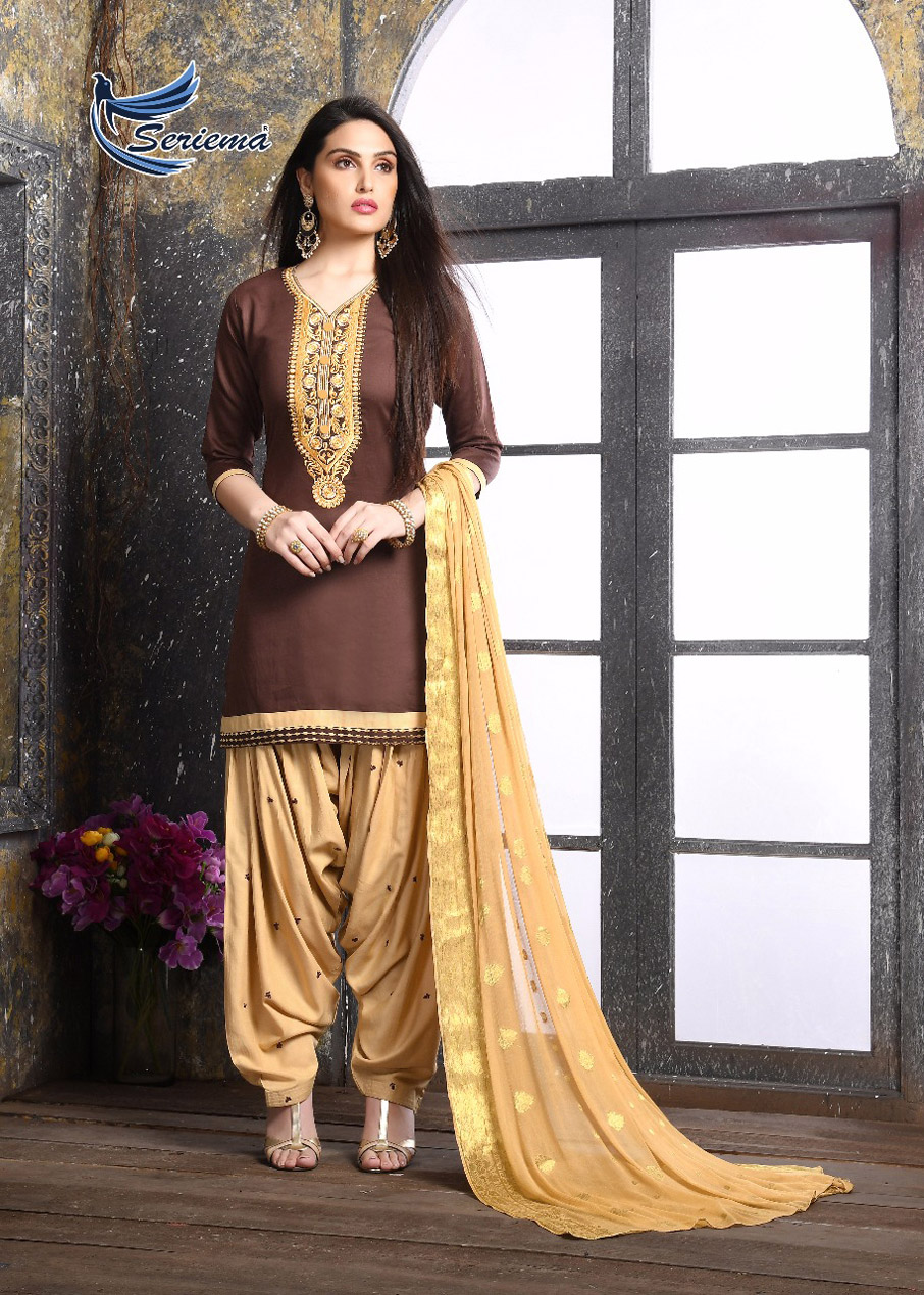 Seriema Designer Patiyala Club Vol-2 Silk Cotton Suits Seriema Designer Patiyala Club Vol-2 Silk Cotton Suits